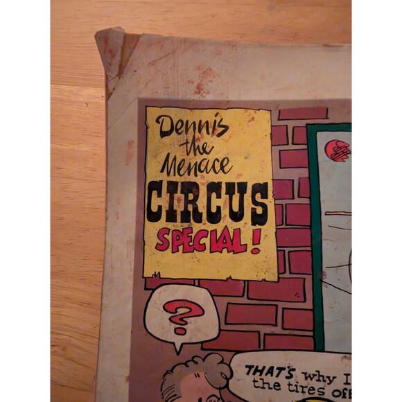 Vintage summer 1967 Dennis the Menace at the Circus (Giant) #50 - Picture 4 of 10